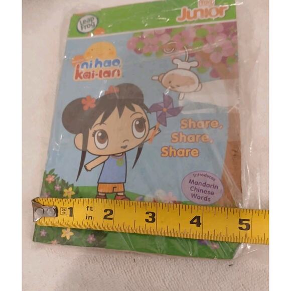 Leap Frog Tag Junior Ni Hao Kai-lan Share Share Share Book Used Children Learn - Picture 8 of 9